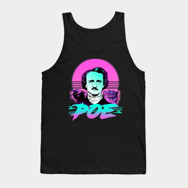 Poe Retrowave Tank Top by absolemstudio